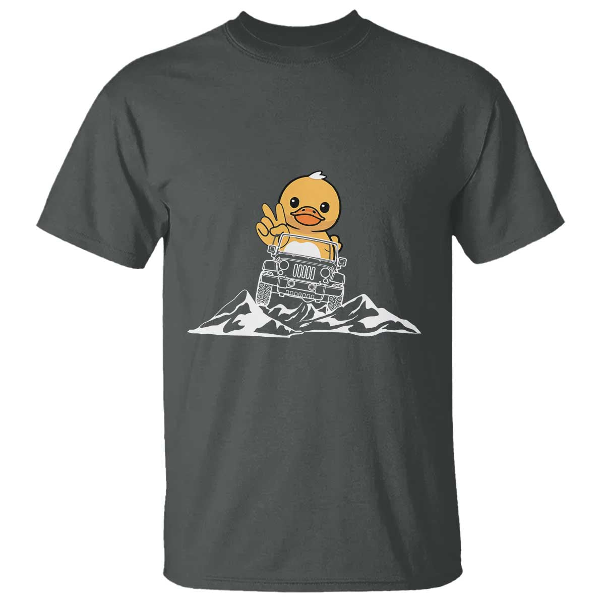 Duck Offroad Car T Shirt Funny Off Roading ATV Off Road
