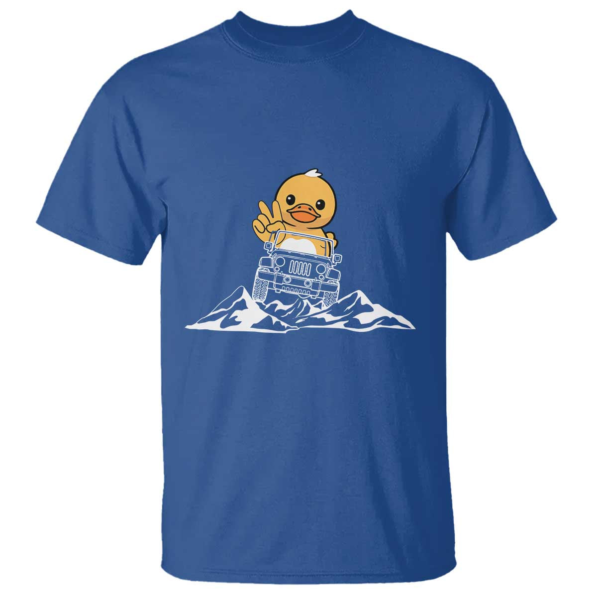 Duck Offroad Car T Shirt Funny Off Roading ATV Off Road