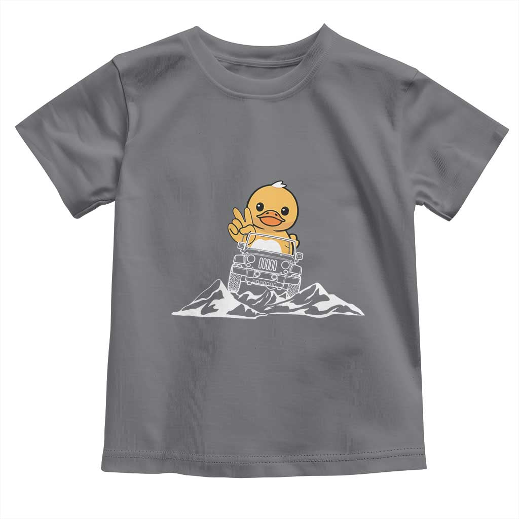 Duck Offroad Car Toddler T Shirt Funny Off Roading ATV Off Road