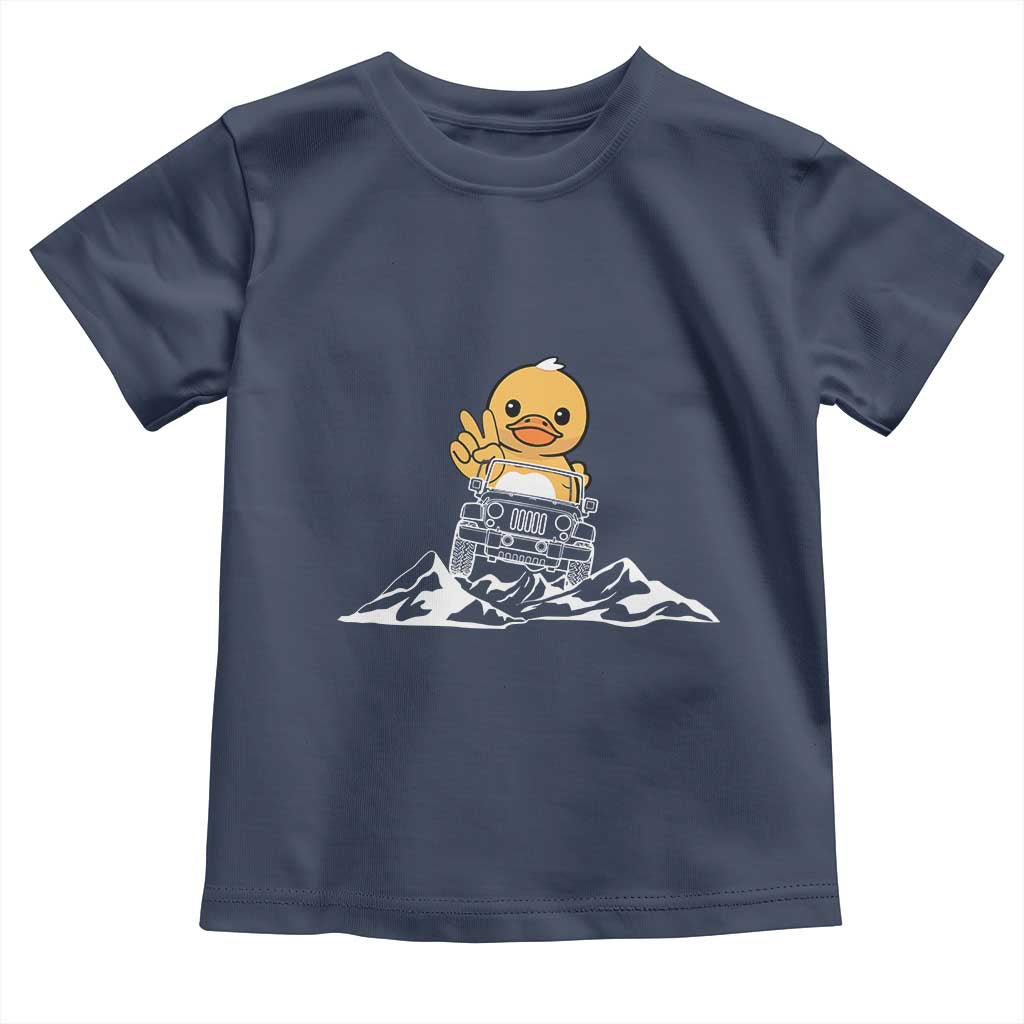 Duck Offroad Car Toddler T Shirt Funny Off Roading ATV Off Road