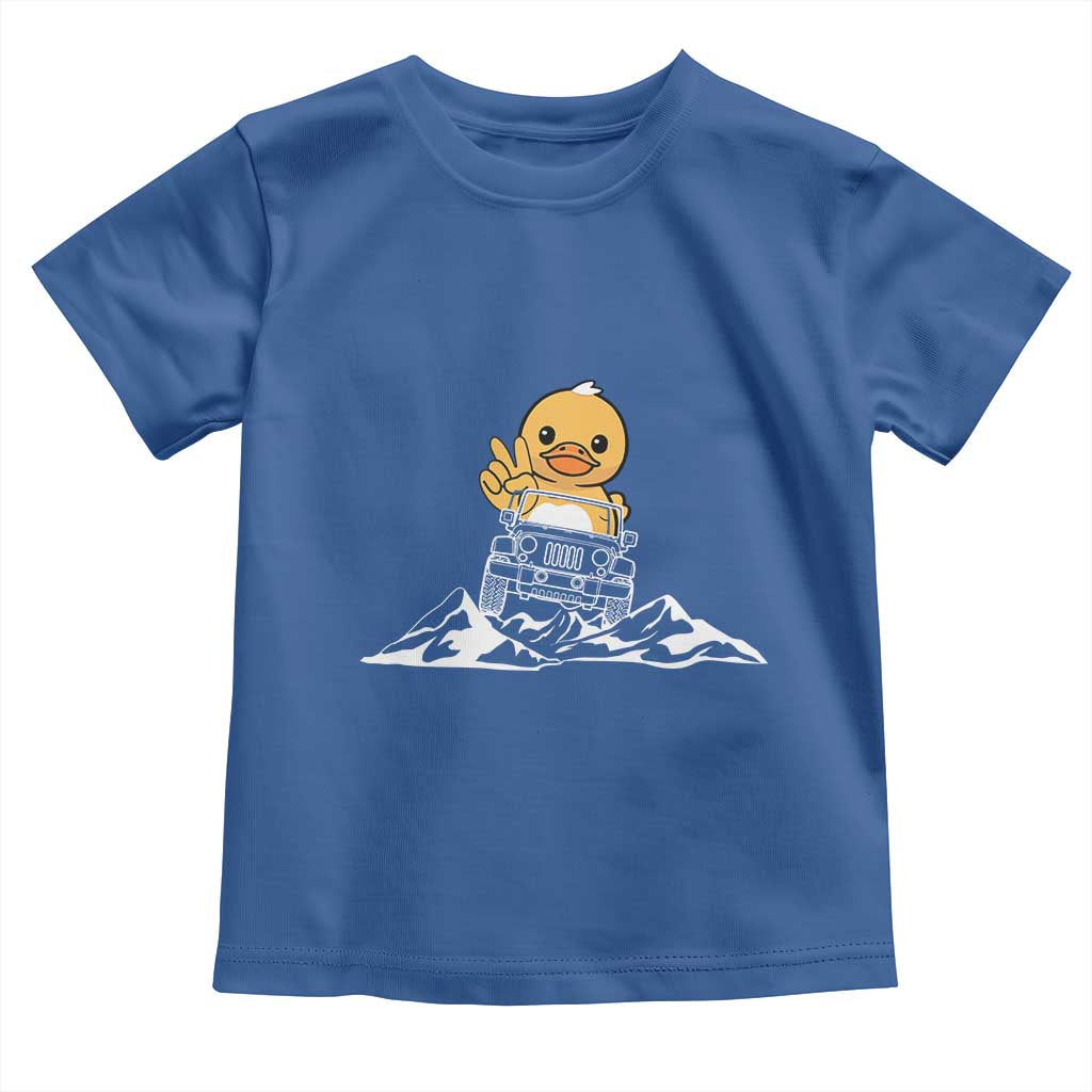 Duck Offroad Car Toddler T Shirt Funny Off Roading ATV Off Road