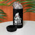 WTF Where's The Fish 4 in 1 Can Cooler Tumbler Funny Fishing Gifts Bigfoot Sasquatch - Wonder Print Shop