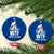 WTF Where's The Fish Ceramic Ornament Funny Fishing Gifts Bigfoot Sasquatch - Wonder Print Shop