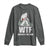 WTF Where's The Fish Long Sleeve Shirt Funny Fishing Gifts Bigfoot Sasquatch - Wonder Print Shop