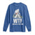 WTF Where's The Fish Long Sleeve Shirt Funny Fishing Gifts Bigfoot Sasquatch - Wonder Print Shop