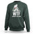 WTF Where's The Fish Sweatshirt Funny Fishing Gifts Bigfoot Sasquatch - Wonder Print Shop
