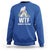 WTF Where's The Fish Sweatshirt Funny Fishing Gifts Bigfoot Sasquatch - Wonder Print Shop