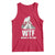 WTF Where's The Fish Tank Top Funny Fishing Gifts Bigfoot Sasquatch - Wonder Print Shop