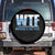 WTF Where's The Fish Spare Tire Cover Funny Fishing Gifts Fathers Day - Wonder Print Shop