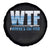 WTF Where's The Fish Spare Tire Cover Funny Fishing Gifts Fathers Day - Wonder Print Shop