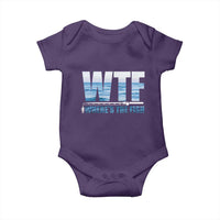 WTF Where's The Fish Baby Onesie Funny Fishing Gifts Fathers Day - Wonder Print Shop