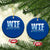 WTF Where's The Fish Ceramic Ornament Funny Fishing Gifts Fathers Day - Wonder Print Shop