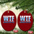 WTF Where's The Fish Ceramic Ornament Funny Fishing Gifts Fathers Day - Wonder Print Shop