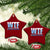 WTF Where's The Fish Ceramic Ornament Funny Fishing Gifts Fathers Day - Wonder Print Shop