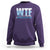 WTF Where's The Fish Sweatshirt Funny Fishing Gifts Fathers Day - Wonder Print Shop