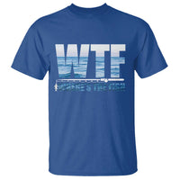 WTF Where's The Fish T Shirt Funny Fishing Gifts Fathers Day - Wonder Print Shop