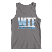 WTF Where's The Fish Tank Top Funny Fishing Gifts Fathers Day - Wonder Print Shop
