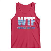 WTF Where's The Fish Tank Top Funny Fishing Gifts Fathers Day - Wonder Print Shop