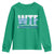 WTF Where's The Fish Youth Sweatshirt Funny Fishing Gifts Fathers Day - Wonder Print Shop