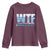 WTF Where's The Fish Youth Sweatshirt Funny Fishing Gifts Fathers Day - Wonder Print Shop