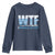 WTF Where's The Fish Youth Sweatshirt Funny Fishing Gifts Fathers Day - Wonder Print Shop