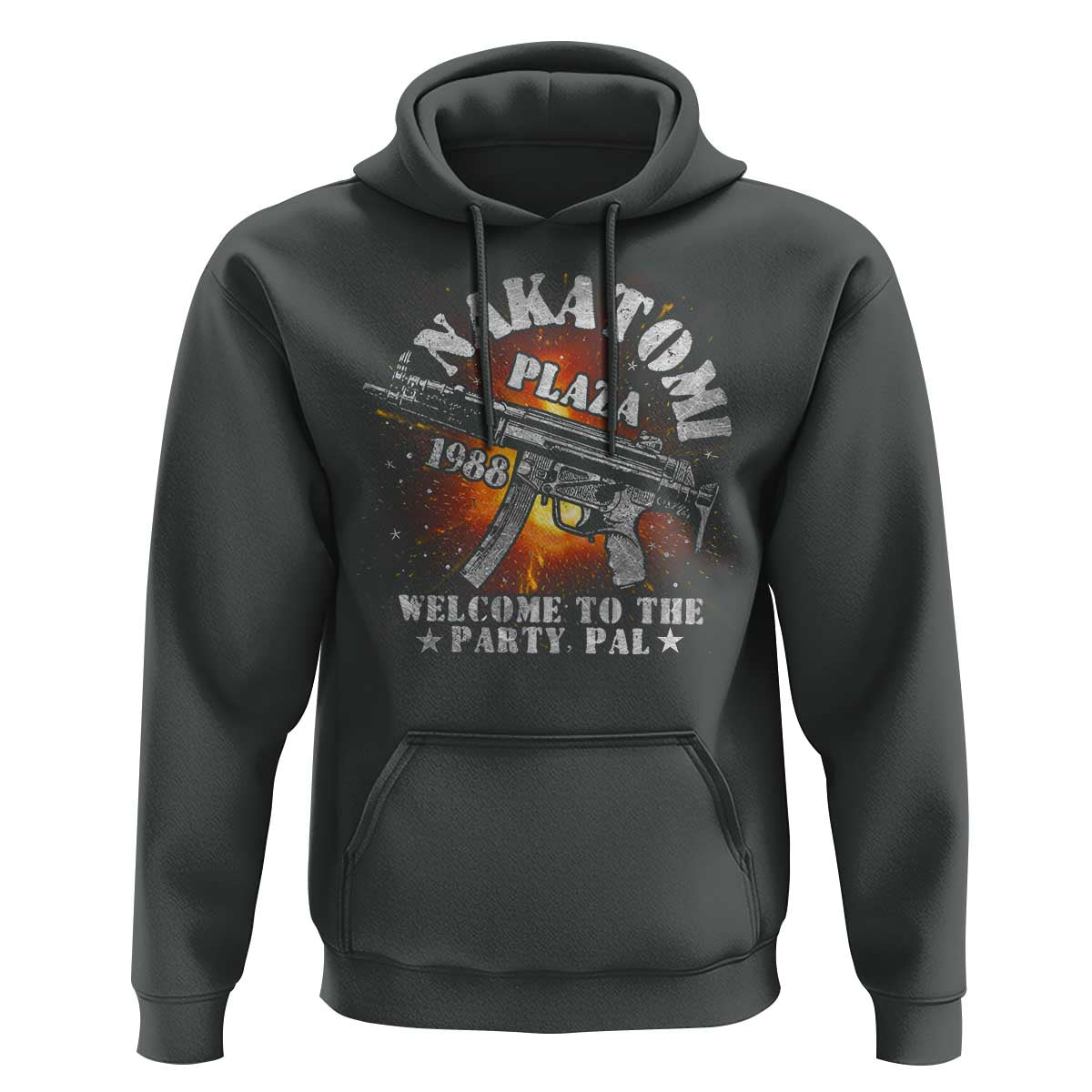 Nakatomi Plaza Christmas Party Hoodie 1988 Welcome To The Party Pal 80'S Die Movie Bruce