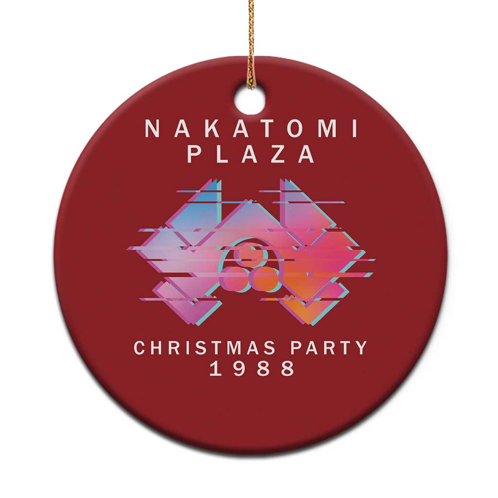 Xmas Nakatomi Plaza Christmas Ornament Xmas Party 2024 Ugly Gift - Wonder Print Shop