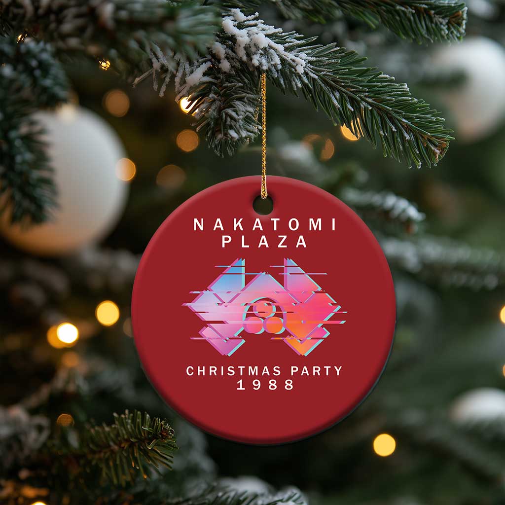 Xmas Nakatomi Plaza Christmas Ornament Xmas Party 2024 Ugly Gift - Wonder Print Shop