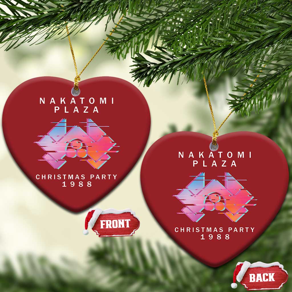 Xmas Nakatomi Plaza Christmas Ornament Xmas Party 2024 Ugly Gift - Wonder Print Shop