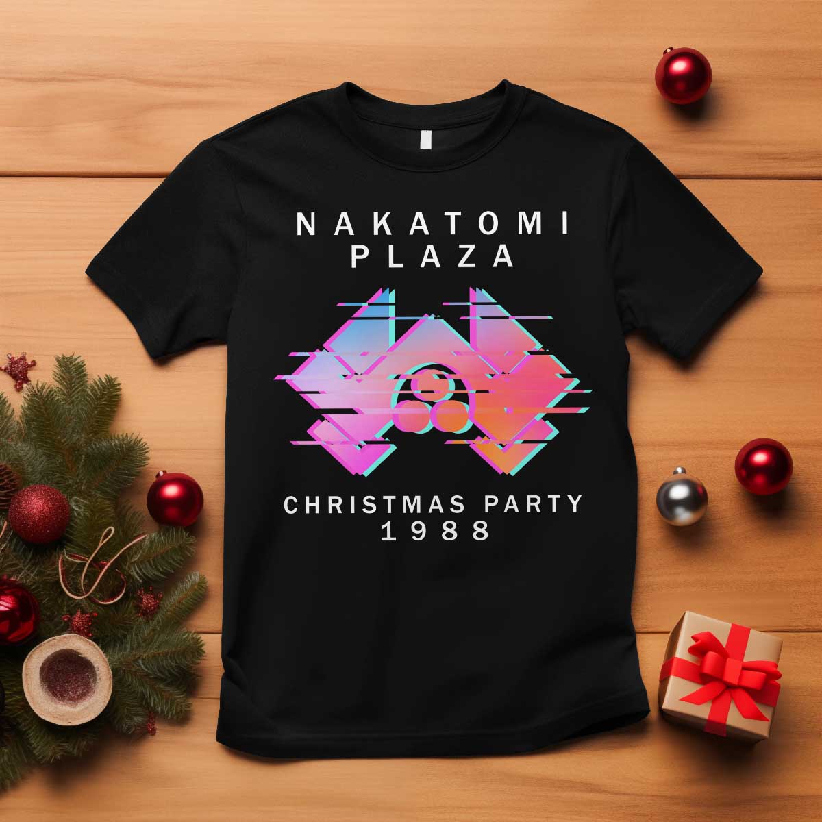 Christmas Nakatomi Plaza T Shirt Xmas Party 2024 Ugly Gift - Wonder Print Shop