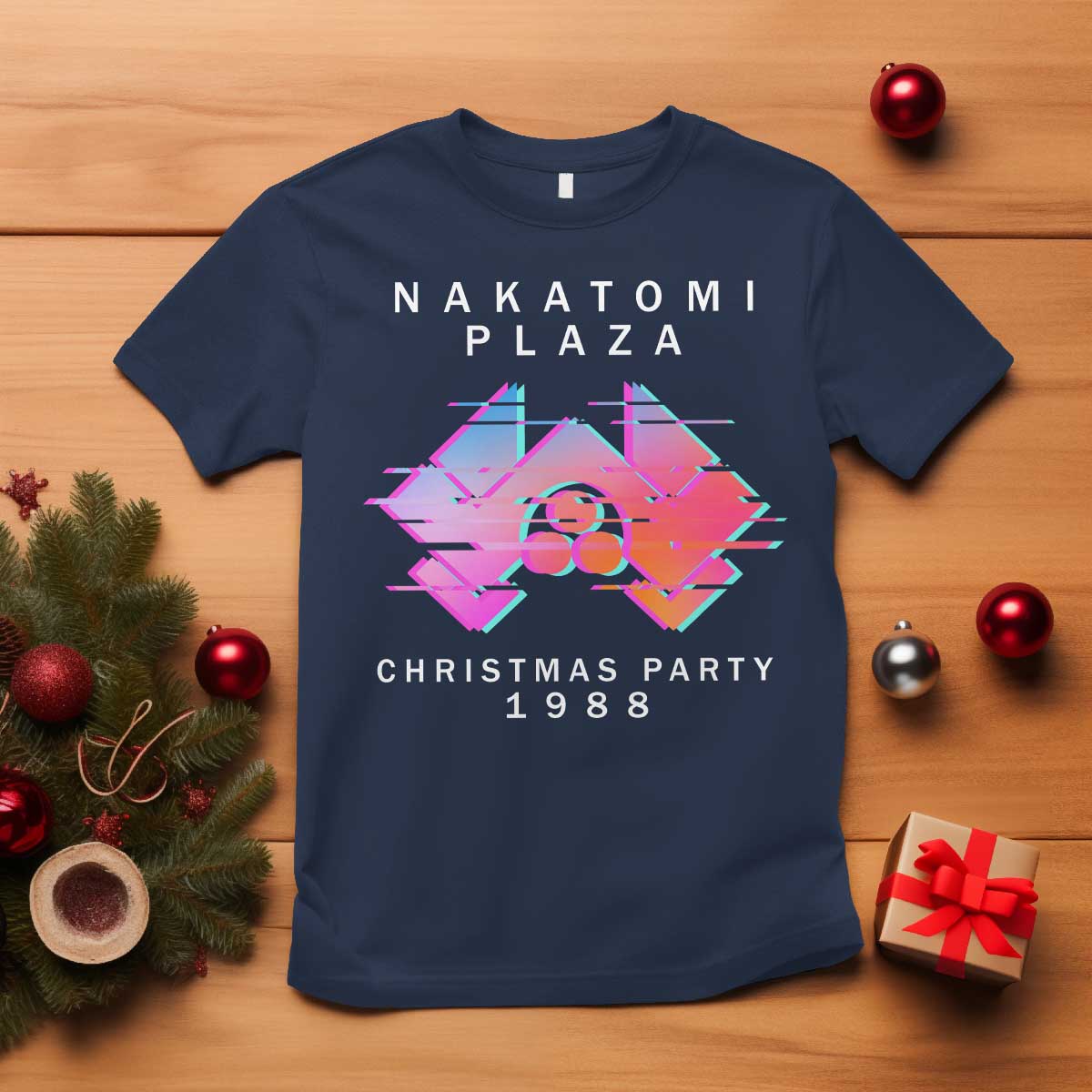 Christmas Nakatomi Plaza T Shirt Xmas Party 2024 Ugly Gift - Wonder Print Shop