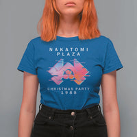 Christmas Nakatomi Plaza T Shirt For Women Xmas Party 2024 Ugly Gift - Wonder Print Shop