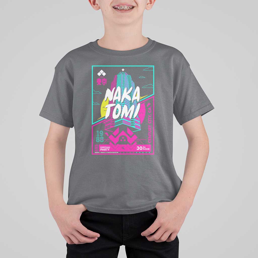 Nakatomi Plaza T Shirt For Kid Party 1988 Christmas Jumper Xmas Funny 80's Die Movie Bruce - Wonder Print Shop