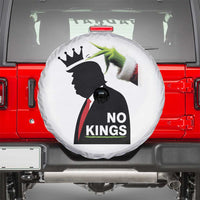 Funny Christmas No Kings in America Spare Tire Cover - Wonder Print Shop