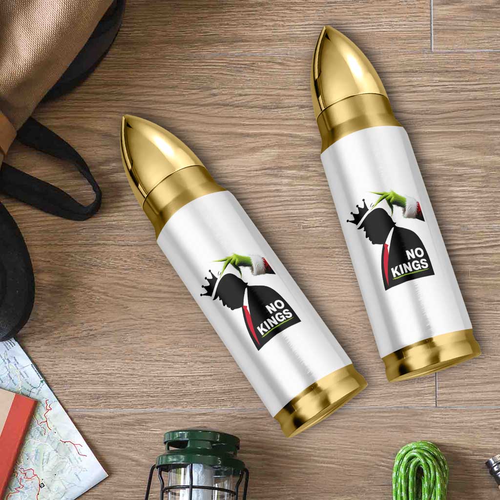 Funny Christmas No Kings in America Bullet Tumbler - Wonder Print Shop