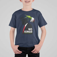 Funny Christmas No Kings in America T Shirt For Kid - Wonder Print Shop