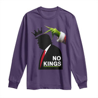 Funny Christmas No Kings in America Long Sleeve Shirt - Wonder Print Shop