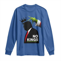 Funny Christmas No Kings in America Long Sleeve Shirt - Wonder Print Shop