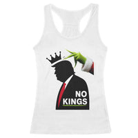 Funny Christmas No Kings in America Racerback Tank Top TS10