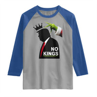 Funny Christmas No Kings in America Raglan Shirt - Wonder Print Shop