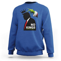 Funny Christmas No Kings in America Sweatshirt - Wonder Print Shop