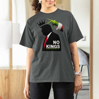 Funny Christmas No Kings in America T Shirt For Women - Wonder Print Shop