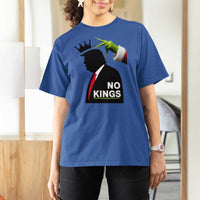 Funny Christmas No Kings in America T Shirt For Women - Wonder Print Shop