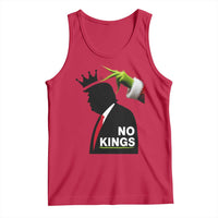 Funny Christmas No Kings in America Tank Top - Wonder Print Shop