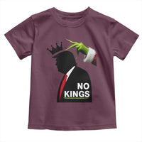 Funny Christmas No Kings in America Toddler T Shirt - Wonder Print Shop