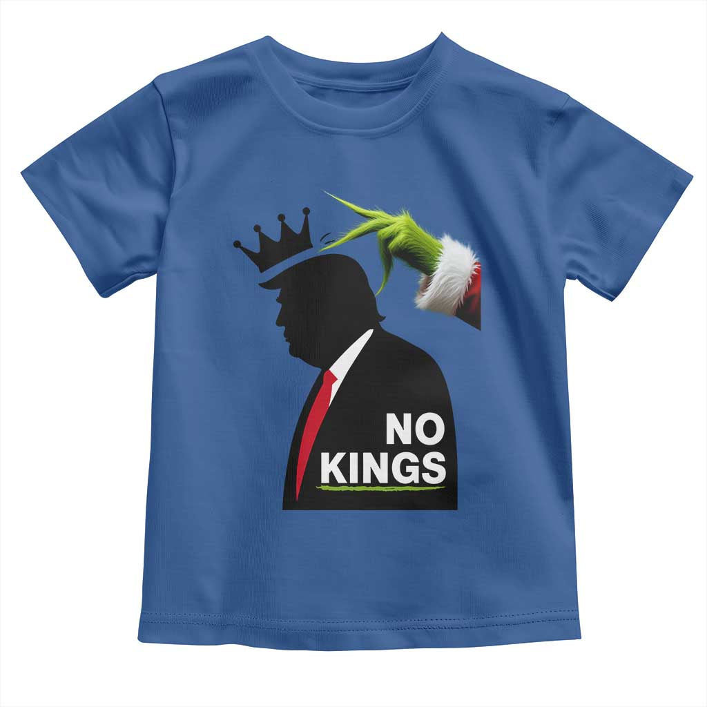 Funny Christmas No Kings in America Toddler T Shirt - Wonder Print Shop
