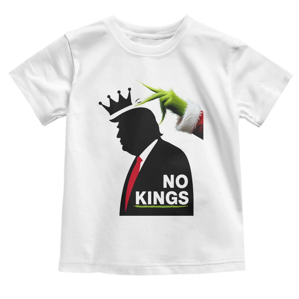 Funny Christmas No Kings in America Toddler T Shirt TS10