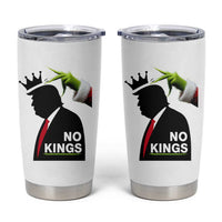 Funny Christmas No Kings in America Tumbler Cup - Wonder Print Shop