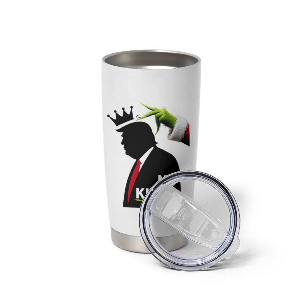 Funny Christmas No Kings in America Tumbler Cup - Wonder Print Shop