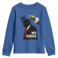 Funny Christmas No Kings in America Youth Sweatshirt - Wonder Print Shop